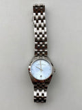 Marc Jacobs Peeker Blue Dial Silver Stainless Steel Strap Watch for Women - MBM3376