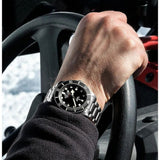 Tudor Pelagos Black Dial Grey Steel Strap Watch for Men - M25600TN-0001