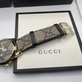 Gucci G-Timeless Brown Dial Brown Leather Strap Unisex Watch - YA1264057