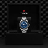 Tudor Black Bay 54 Blue Dial Silver Steel Strap Watch for Men - M7943A1A0NU-0001
