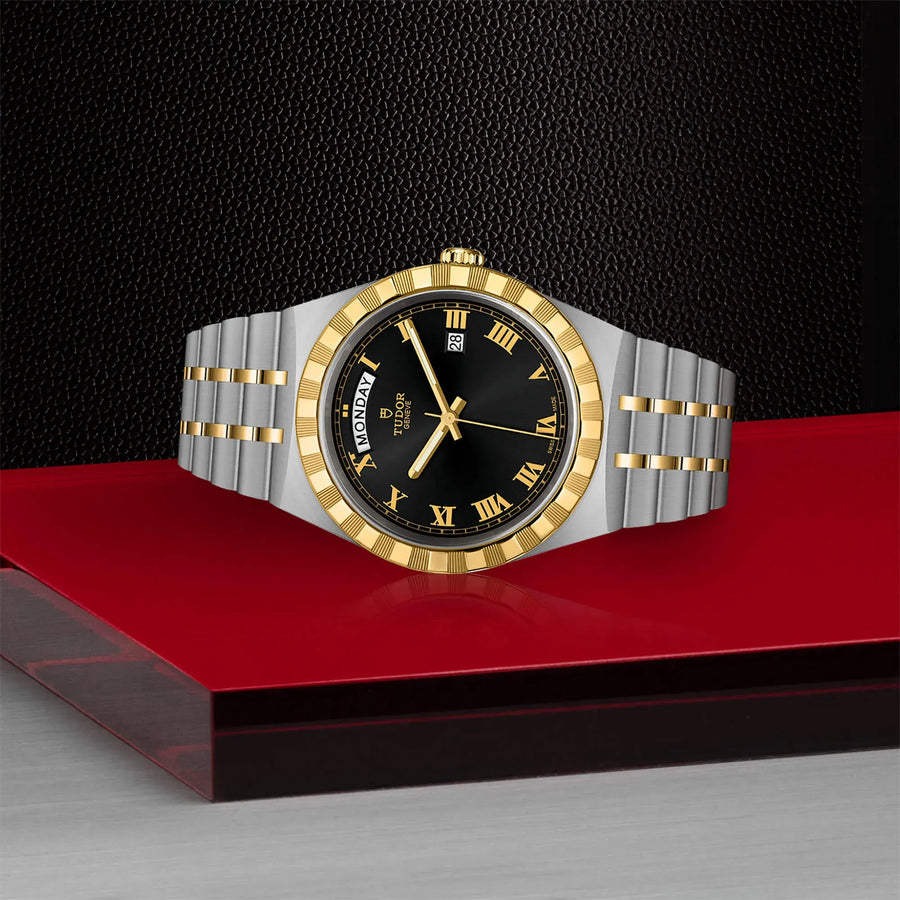 Malalan Tudor Royal Watch M28603-0003 with black dial
