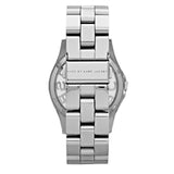 Marc Jacobs Henry Transparent Silver Dial Silver Stainless Steel Watch for Women - MBM3337