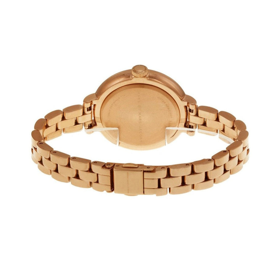 Marc Jacobs Sally Rose Gold Dial Rose Gold Steel Strap Watch for Women - MBM3364