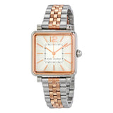 Marc Jacobs Vic Silver Dial Two Tone Steel Strap Watch for Women - MJ3463