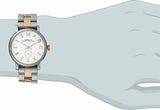 Marc Jacobs Baker White Dial Two Tone Stainless Steel Strap Watch for Women - MBM3331