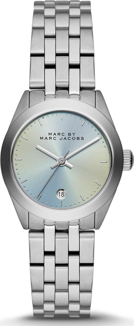 Marc Jacobs Peeker Blue Dial Silver Steel Strap Watch for Women - MBM3376