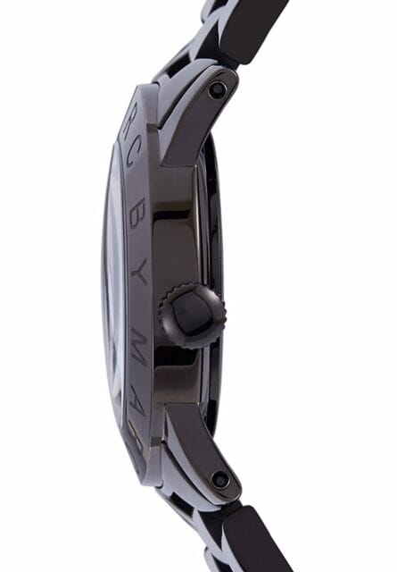 Marc Jacobs Amy Black Dial Black Steel Strap Watch for Women - MBM8595