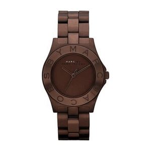 Marc Jacobs Amy Brown Dial Brown Steel Strap Watch for Women - MBM3128
