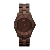 Marc Jacobs Amy Brown Dial Brown Steel Strap Watch for Women - MBM3128