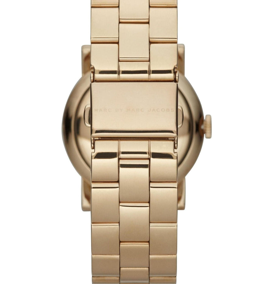 Marc Jacobs Amy Dexter Gold Dial Gold Steel Strap Watch for Women - MBM3215