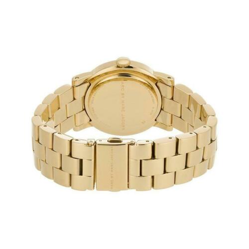 Marc Jacobs Amy Dexter Gold Dial Gold Steel Strap Watch for Women - MBM3215