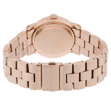 Marc Jacobs Amy Glitz Brown Dial Rose Gold Steel Strap Watch for Women - MBM3221
