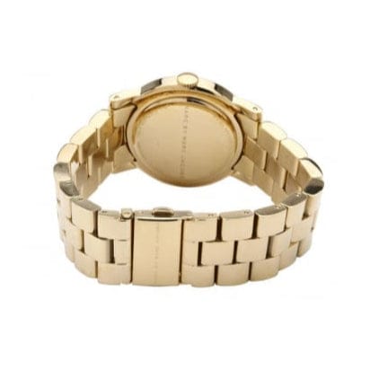 Marc Jacobs Amy Green Dial Gold Steel Strap Watch for Women - MBM8624