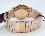 Marc Jacobs Amy Pink Dial Rose Gold Steel Strap Dial Watch for Women - MBM8625