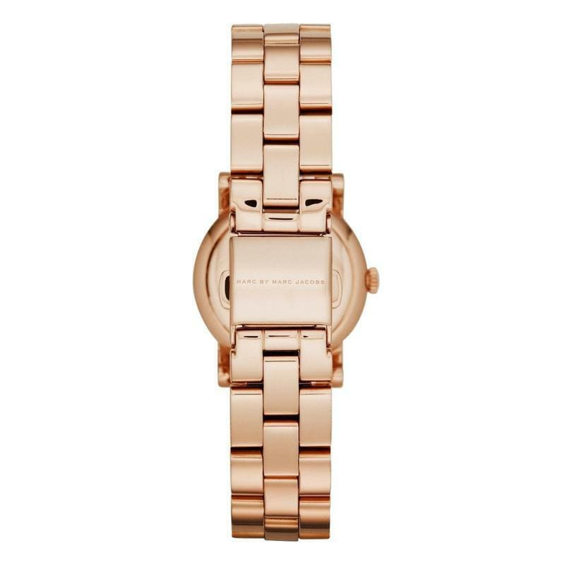 Marc Jacobs Amy Rose Gold Dial Rose Gold Steel Strap Watch for Women - MBM3219