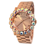 Marc Jacobs Amy Rose Gold Dial Rose Gold Steel Strap Watch for Women - MBM3223