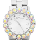 Marc Jacobs Amy Silver Dial Silver Steel Strap Watch for Women - MBM3222