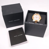 Marc Jacobs Amy Silver Dial Two Tone Steel Strap Watch for Women - MBM3194