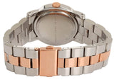 Marc Jacobs Amy Silver Dial Two Tone Steel Strap Watch for Women - MBM3194