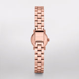 Marc Jacobs Amy White Dial Rose Gold Steel Strap Watch for Women - MBM8613