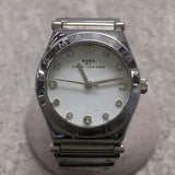Marc Jacobs Amy White Dial Silver Steel Strap Watch for Women - MBM8518