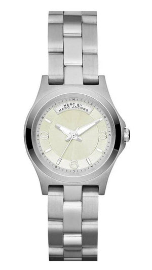 Marc Jacobs Baby Dave Silver Dial Silver Steel Strap Watch for Women - MBM3234
