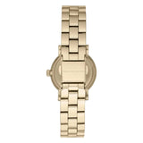 Marc Jacobs Baker Green Dial Gold Steel Strap Watch for Women - MBM3249