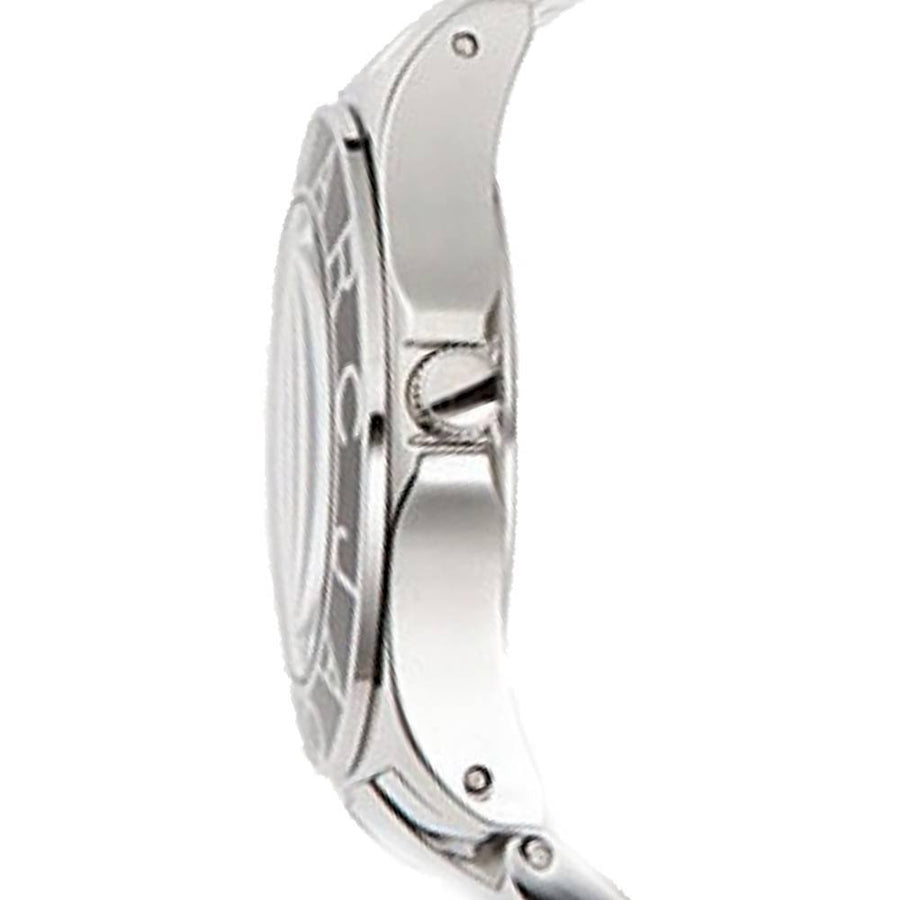 Marc Jacobs Blade Black Dial Silver Steel Strap Watch for Women - MBM3058