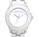 Marc Jacobs Blade Chronograph Silver Dial Silver  Steel Strap Watch for Women - MBM3125
