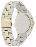 Marc Jacobs Blade Chronograph Silver Dial Two Tone Steel Strap Watch for Women - MBM3177
