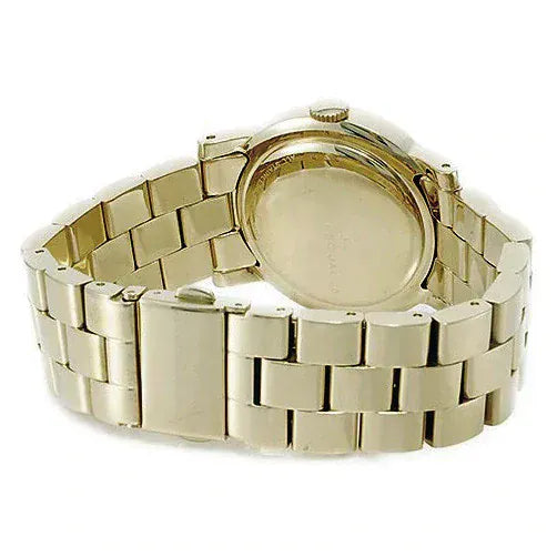 Marc Jacobs Blade Gold Dial Gold Steel Strap Watch for Women - MBM3141