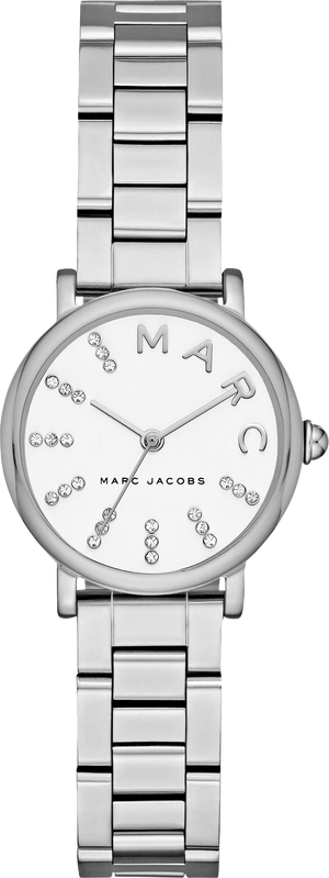 Marc Jacobs Roxy White Dial Silver Stainless Steel Strap Watch for Women - MJ3568