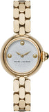 Marc Jacobs Courtney White Dial Gold Stainless Steel Strap Watch for Women - MJ3457