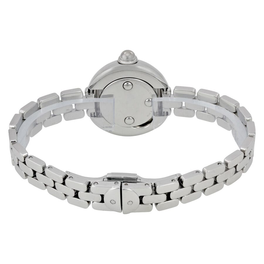 Marc Jacobs Courtney Mother of Pearl White Dial Silver Steel Strap Watch for Women - MJ3459