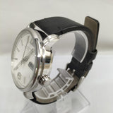 Marc Jacobs Fergus White Dial Black Leather Strap Watch for Men - MBM5076