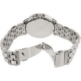 Marc Jacobs Fergus White Dial Silver Steel Strap Watch for Women - MBM8646