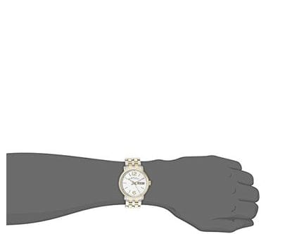 Marc Jacobs Fergus White Dial Two Tone Steel Strap Watch for Men - MBM5079
