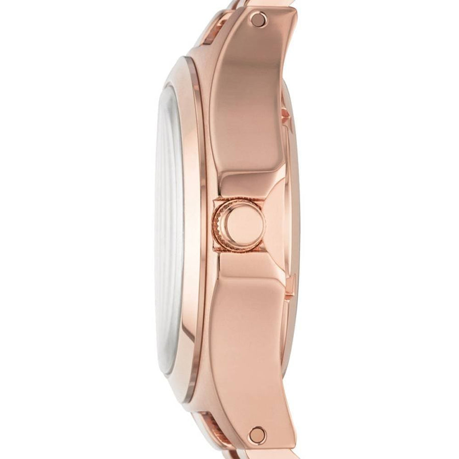 Marc Jacobs Henry Rose Gold Dial Rose Gold Steel Strap Watch for Women - MBM3293