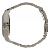 Marc Jacobs Henry Transparent Silver Dial Silver Steel Strap Watch for Women - MBM3205