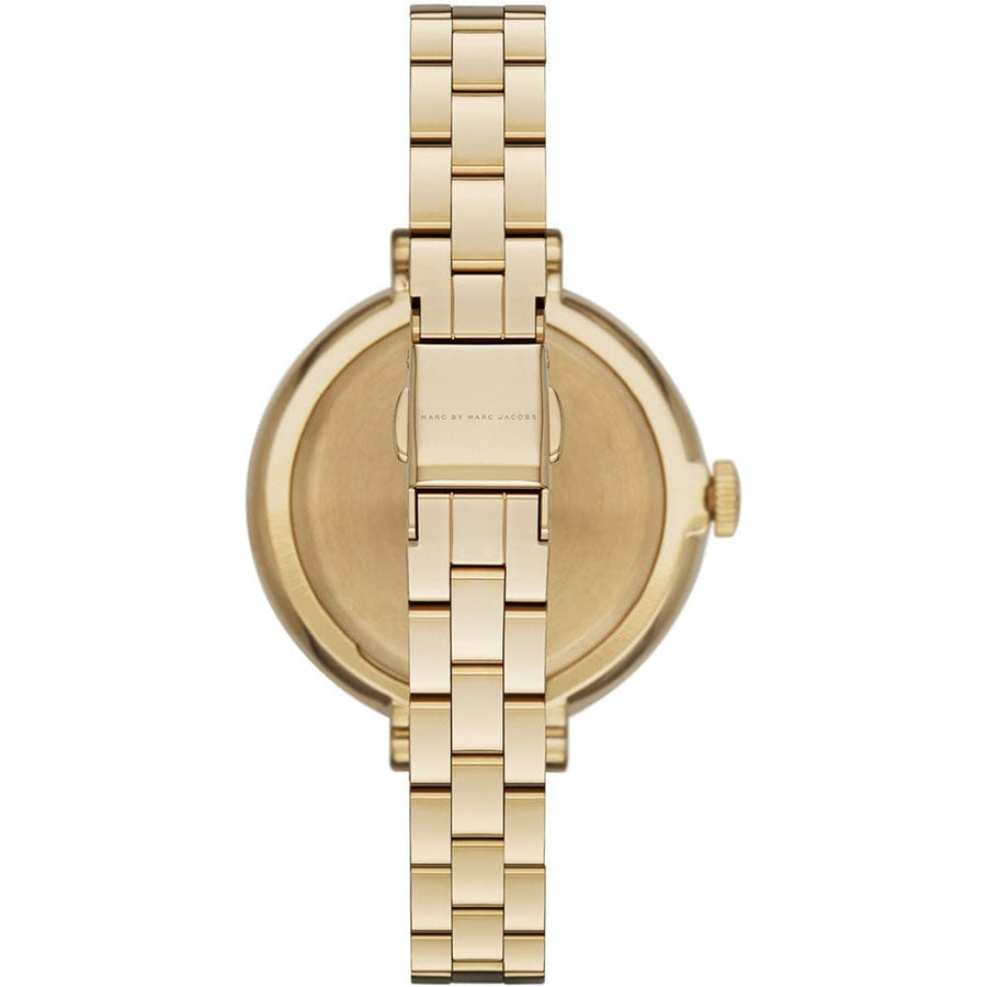 Marc Jacobs Sally Champagne Gold Dial Gold Steel Strap Watch for Women - MBM3363