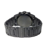 Marc Jacobs Larry Chronograph Black Dial Black Steel Strap Watch for Men - MBM5052