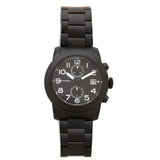Marc Jacobs Larry Chronograph Black Dial Black Steel Strap Watch for Men - MBM5052