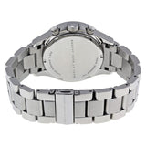 Marc Jacobs Marc Chronograph Silver Dial Silver Steel Strap Watch for Men - MBM3155