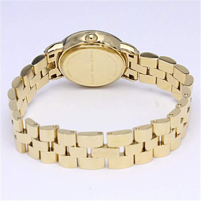 Marc Jacobs Marci Gold Dial Gold Steel Strap Watch for Women - MBM3174