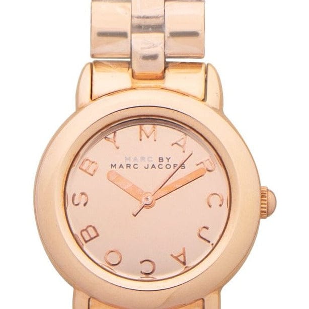Marc Jacobs Marci Rose Gold Dial Rose Gold Steel Strap Watch for Women - MBM3175