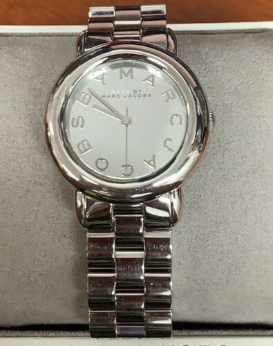 Marc Jacobs Marci Silver Dial Silver Steel Strap Watch for Women - MBM3097