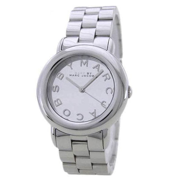 Marc Jacobs Marci Silver Dial Silver Steel Strap Watch for Women - MBM3097