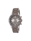 Marc Jacobs Rock Chrono Brown Dial Brown Silicone Strap Watch for Women - MBM2595