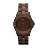 Marc Jacobs Amy Brown Dial Brown Steel Strap Watch for Women - MBM3128