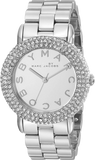 Marc Jacobs Marci Silver Stainless Steel Strap Watch for Women - MBM3190